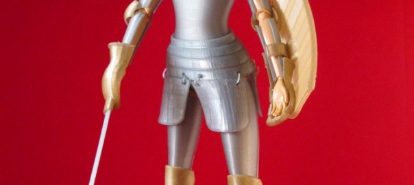 3D Printed Medieval Barbie Armor