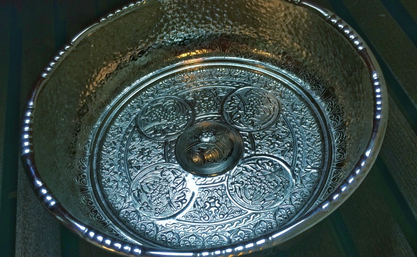Shaving with a Hammam bowl