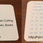 A puzzling business card