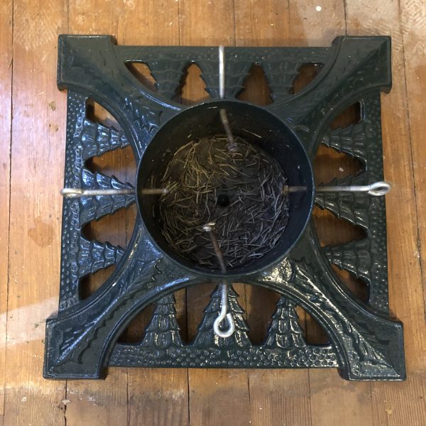 Repairing a Cast-Iron Christmas Tree Stand –