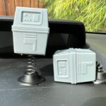3D-Printed Droid Bobbleheads